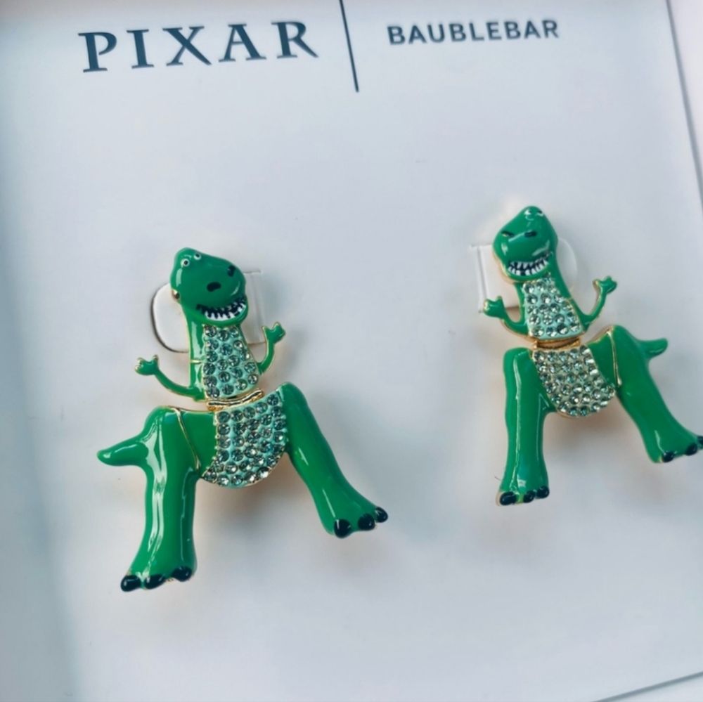 Toy Story T rex earrings BNIB pixar